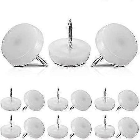 8 stk. møbelglidere for tregulv - stolbensbeskyttere, nylon glider for flytting av bord og stoler, gulvbeskyttere for møbelføtter - bra