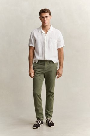 GANT Herren Sunfaded Chinohose (40/34) Grün