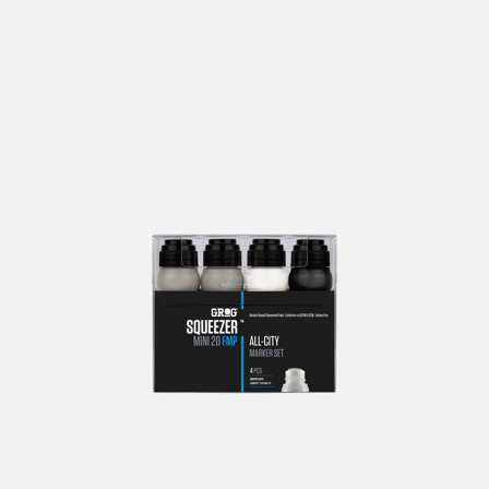 Grog Squeezer Mini 20 FMP All-City Set 4 Pcs