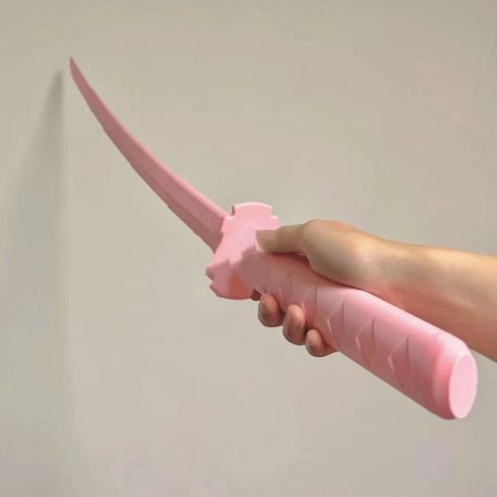 3D Gravity Katana Legetøj 3D Print Katana Legetøj PINK