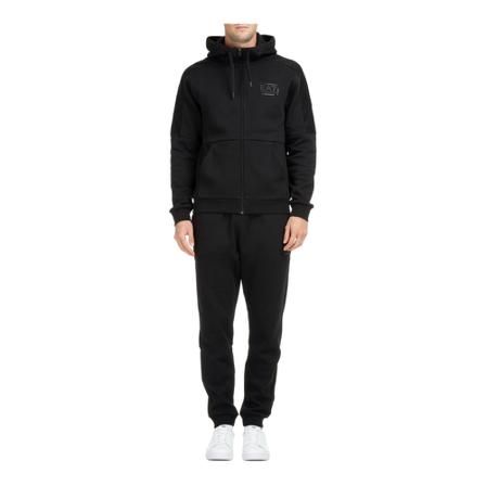 Emporio Armani EA7 Tracksuit pants with sweatshirt fashion , Zwart , Heren , Maat: M