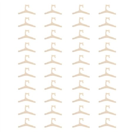 40 stk. Trehengere Kreativ Kleshenger Stativ Barnerom Decor Barn Kåper Henger Klær Organizer