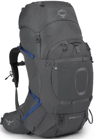 Osprey M's Aether Plus 70L Eclipse Grey