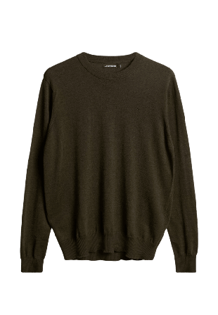 J.Lindeberg Keane Merino Crew Neck Sweater Tröjor Herr Grön L