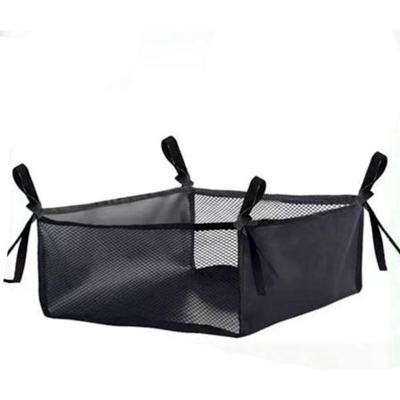 ING Vanntett oppbevaringsveske under sete Pustende nettingoppbevaringsorganisator for rullestol, rullator og scooter Praktisk oppbevaring for tilbehør
