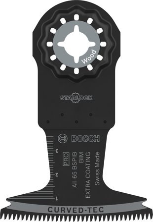 Bosch PRO AII 65 BSPIB Sågblad instick, 65x40 mm 5-pack, Maskintillbehör & förbrukning