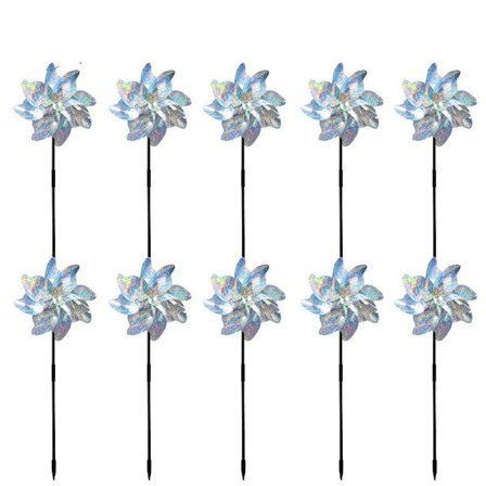 INF Vindsnurror / Reflekterande Fågelskrämmor 10-pack