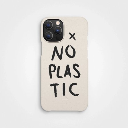 Plastikfreie Handyhülle No Plastic Vanille Weiß, iPhone 12 12 Pro