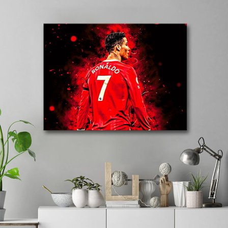 Skilt / Tavle - Ronaldo - 59x42 cm - A2 - Veggdekorasjon