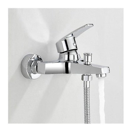 Badekar Blandebatter Dusj/badekar Kran Krom Messing Blandebatter