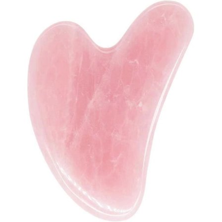 Gua Sha -hierontatyökalu ruusukvartsi jade GuaSha kasvojen työkalu, Gua-Sha -kivi kaulan vartalon kylpylään