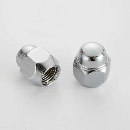 12 stk. hjulmuttere for Subaru Forester Legacy Outback fabrikkhjul 12x1.25mm, 3/4 sekskant 19mm konisk sete kuppeltopp~2