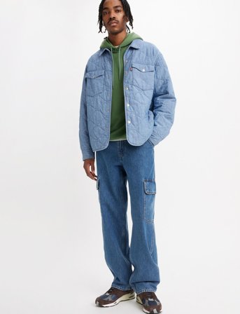 Levi's 568 Loose Strt Cargo Get Invol - Blue - 30 x 32