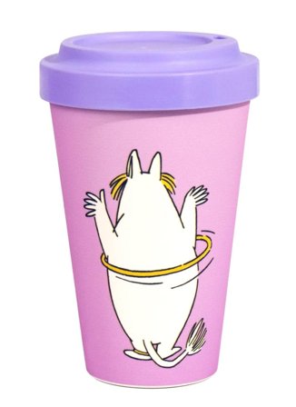 Mummi To-Go Kopp Snorkfrøken Lilla 450ml