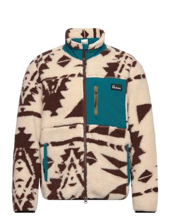 Winter Geo Mattawa Tops Sweat-shirts & Hoodies Fleeces & Midlayers Cream Penfield