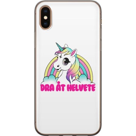 Kompatibelt Mobildeksel til Apple iPhone XS Unicorn