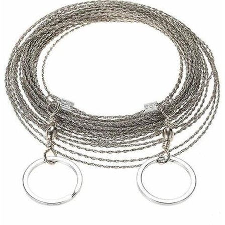 10 meter lang utendørs trådsag, rullesag overlevelseskabel, vekselstrømsagtråd [DB]