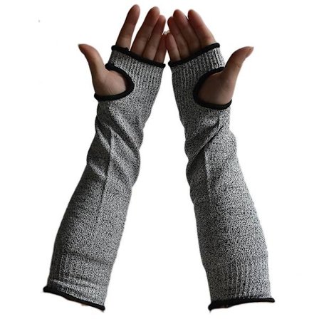 Professionelle skærefaste armbeskyttere Unisex armbeskyttelse Anti-punktur ærmer