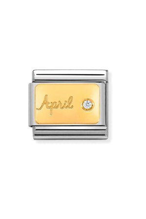 Stones 18k Gold April birthstone Diamond