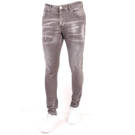 True Rise - Jeans - Grå - Herr - Storlek: W30, Herr, Storlek: W30