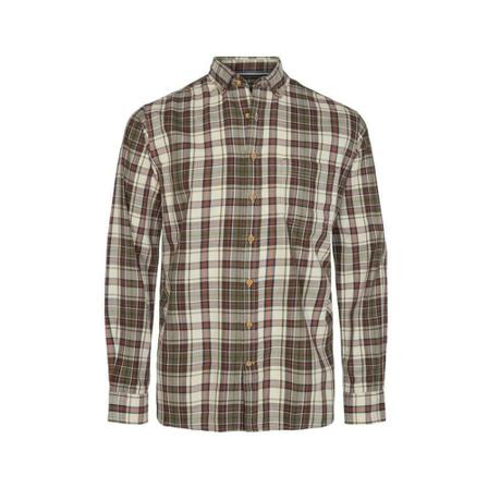 Signal Benn Check - Ivy Green Brun, Herre Skjorter, Størrelse: M