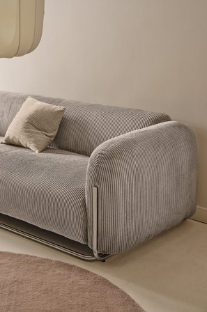 Jotex - Manchester Sofa 3-seters Greige - EVERMAN - Kjøp 3-seters sofaer hos Jotex