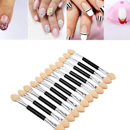 12 X Double Ended Disponibel Eye Shadow Sponge Applicators Make