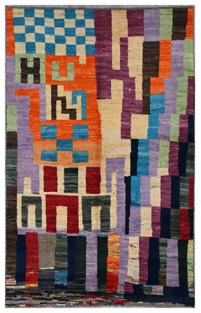 Small Moroccan Berber - Afghanistan 108X182 Wool, Rug