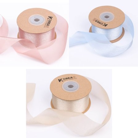 3 rullaa streamer-lumilankaväriä DIY-rusetti hiusten koristeluun