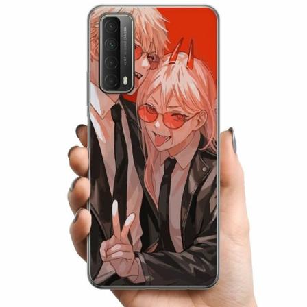 Huawei P Smart 2021 Tpu Mobilskal Chainsaw Man