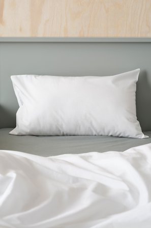 Jotex - Mini Putetrekk 35x55 Cm Økologisk Hvit - ZACK - Kjøp Sengesett til barn hos Jotex