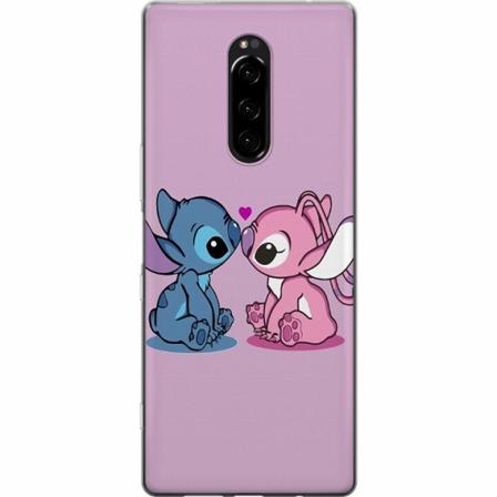 Sony Xperia 1 Skal / Mobilskal - Lilo And Stitch