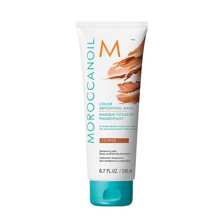 Moroccanoil Color Depositing Mask - Copper 200 ml, Hår, Hårfarve, Washouts