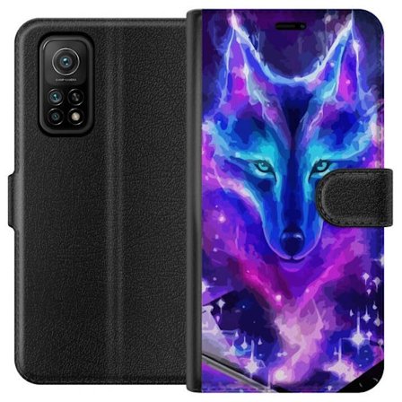 Plånboksfodral till Xiaomi Mi 10T 5G med Neon Varg