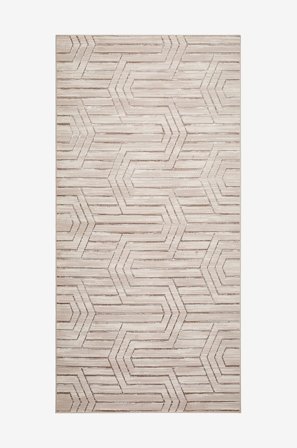 KM Home - Luvtæppe Creation - Beige - Luv- & ryatæpper - 80X150 - Fra Homeroom