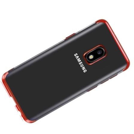 TG Samsung Galaxy J3 2017 - Silikonkuori Punainen