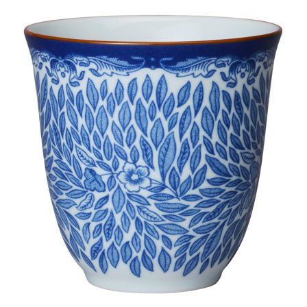 Rörstrand Ostindia Floris muki korvaton 30 cl, sininen