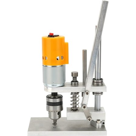 Borddrill med ren kobbermotor, elektrisk boremaskinstativ for arbeidsbenk (B12(1.5-10mm))