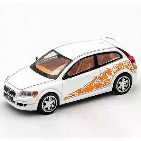 2025 DCT 1/64 C30 Modellbil Vintage Kjøretøy Hatchback Støpt Bil Samleleketøy Stasjonsvogn Gave Til Voksne Med Utstillingsvindu
