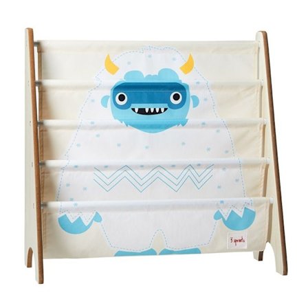 3 groddar - Yeti bokförvaring - ELEMENT FÖR BARN