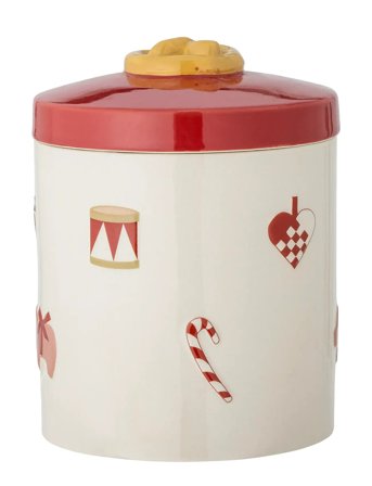 Bloomingville | Yule Jar W/Lid | ONE SIZE