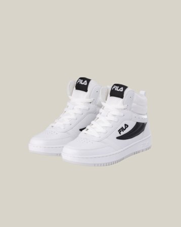 Fila FILA REGA NF mid teens Vit Skor Kille - Kids Brand Store