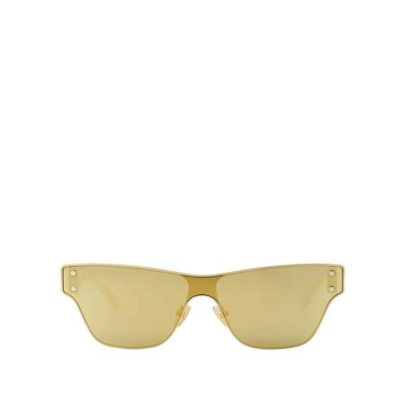 Bottega Veneta Vintage Sungles in Gold Metal gul, unisex Vintage Accessoarer, unisex, Storlek: ONE SIZE