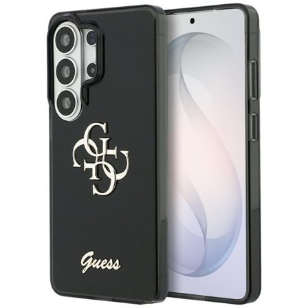 Guess IML Big Metal 4G Script-etui for Samsung Galaxy S26 Ultra - svart