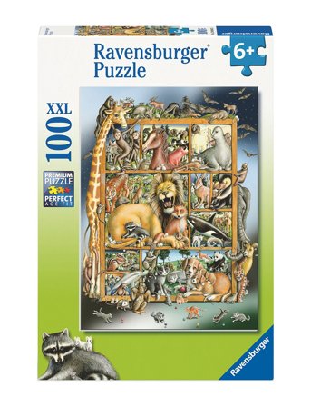Ravensburger | Animals On The Shelf 100P | ONE SIZE