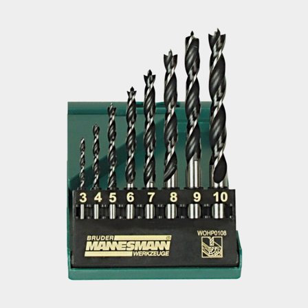 Holzbohrersatz BR-M Professional Wood Drill Set, 8-teilig - Boot