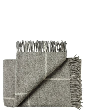 Silkeborg Uldspinderi Mandø 140X240 Cm - Grey - 140X240CM