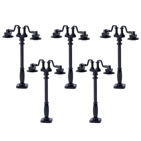 5 KPL Kaupungin liikennevalot Rakennuspalikka MOC DIY Lelu Kokoaminen Katuvalaisin Huonekalut Istuin Sohva Sänky Puhelin Kirjahylly Akvaario K20