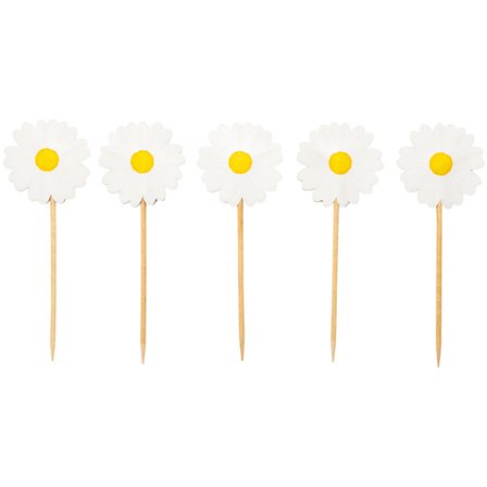 Prästkrage Tårtdekorationer 10-pack