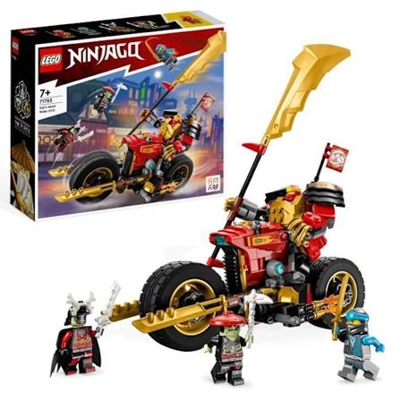 LEGO NINJAGO 71783 Kais robotcykel – Evolution, Ninja Toy, Robotfigur Vit